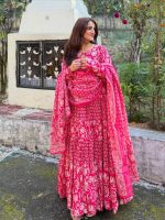 Premium  Gawn Kurta Three Piece Set