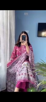 Fhulbahar Cotton Three Piece - Image 4