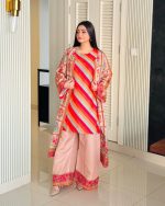 LUEXUERY Khaddar Koti Three Piece(Koti+Inner+Pant)