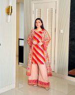 LUEXUERY Khaddar Koti Three Piece(Koti+Inner+Pant) - Image 6