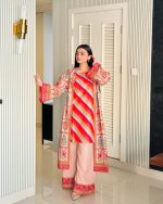 LUEXUERY Khaddar Koti Three Piece(Koti+Inner+Pant) - Image 4