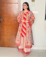 LUEXUERY Khaddar Koti Three Piece(Koti+Inner+Pant) - Image 3