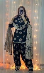 Premium Farshi Style Three Piece Set - Image 3